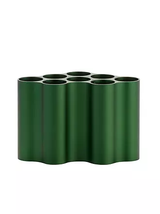VITRA | Vase "Nuage" S (Alu / Stahlblau) 13cm | dunkelgrün